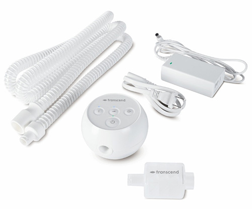 携帯型CPAP（トランセンドマイクロ　小型・軽量：約220g）のイメージ画像
